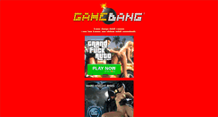 Desktop Screenshot of gamebang.com