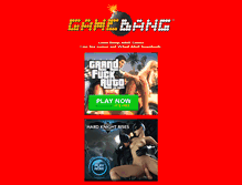 Tablet Screenshot of gamebang.com